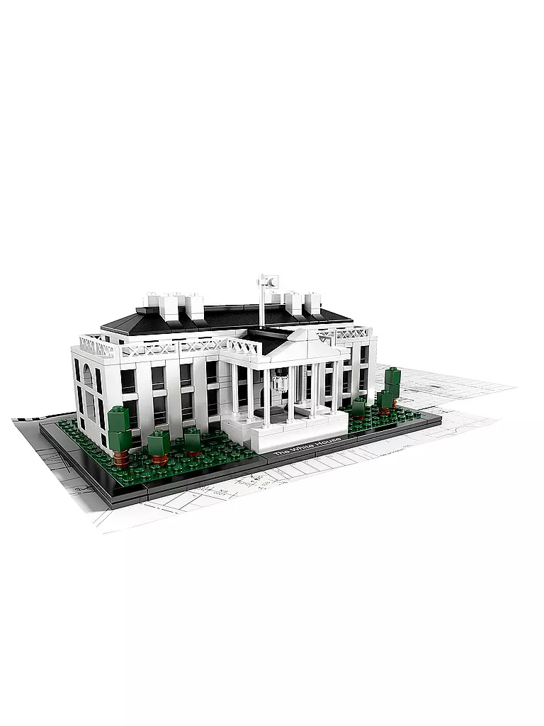 LEGO | ARCHITECTURE -Das Weiße Haus 21006 | transparent