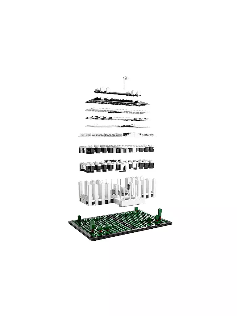 LEGO | ARCHITECTURE -Das Weiße Haus 21006 | transparent