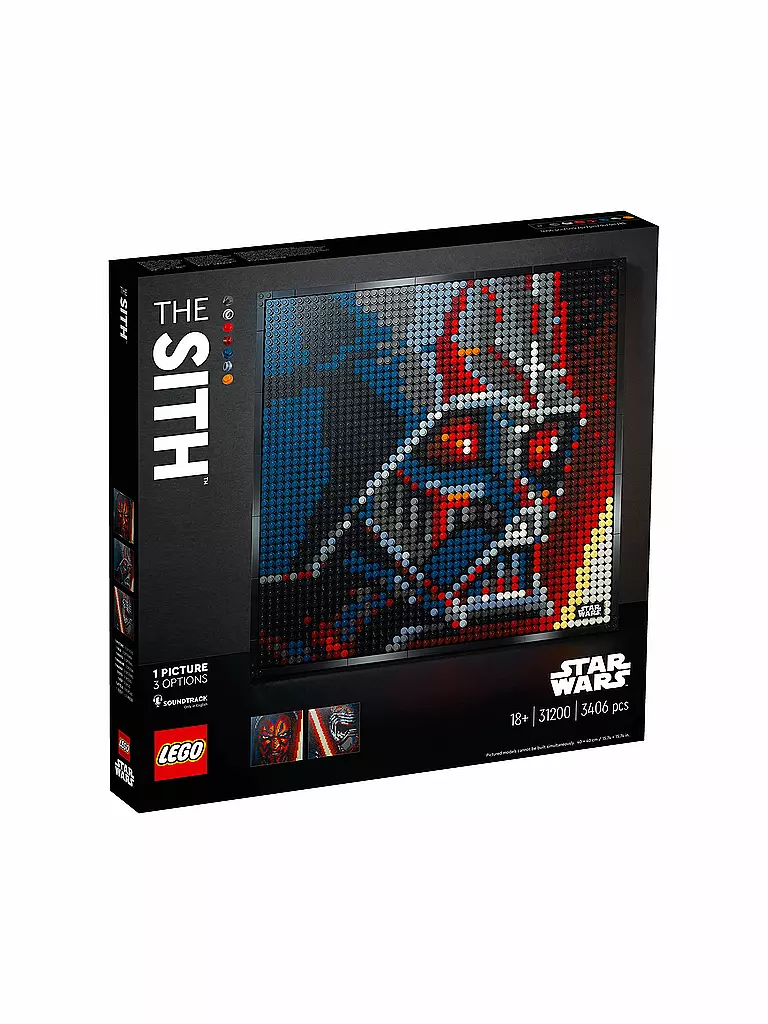 LEGO | Art - Star Wars™ Die Sith – Kunstbild 31200 | keine Farbe