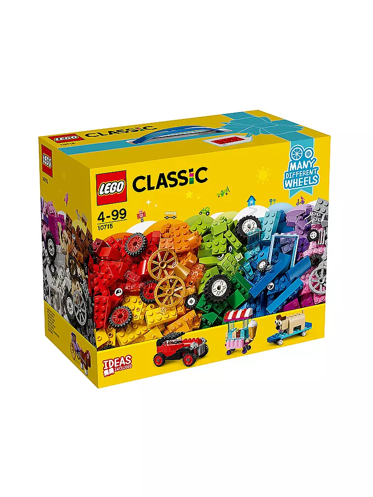 LEGO | Brick Boxes - Kreativ Bauset - Fahrzeuge 10715 | transparent