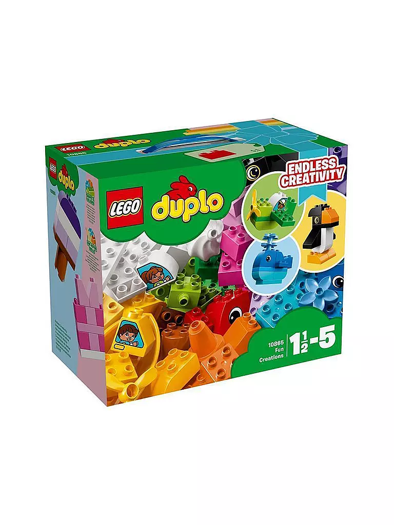 LEGO | Brick Boxes - Witzige Modelle 10865 | transparent