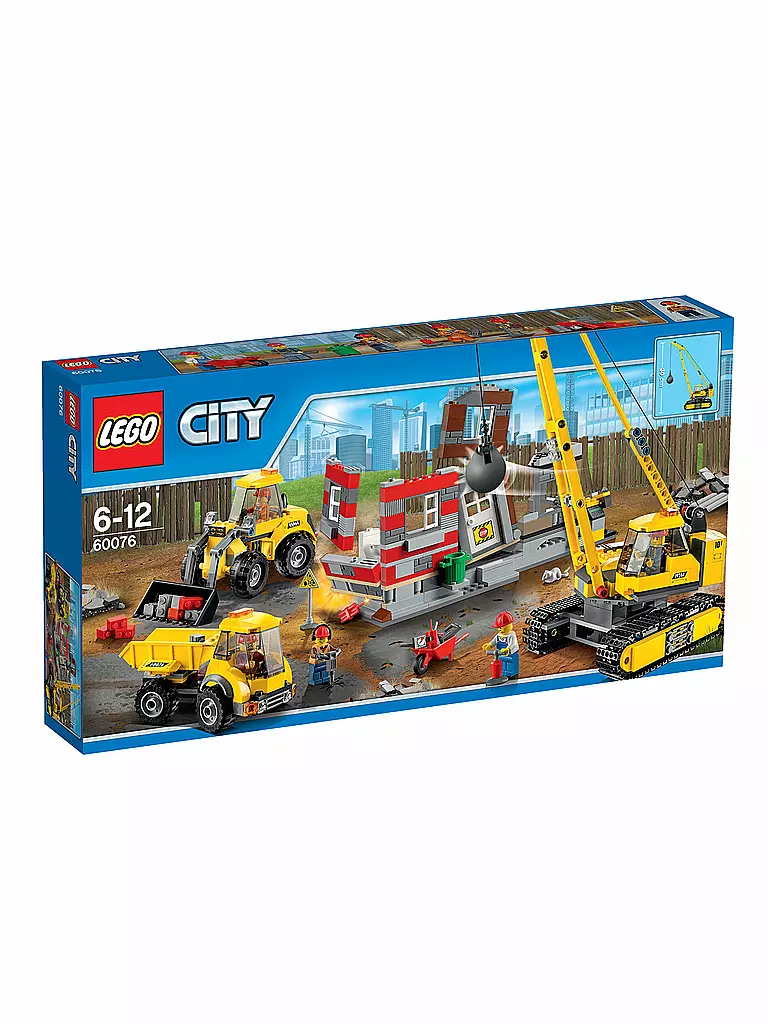 LEGO | CITY - Abriss Baustelle | transparent