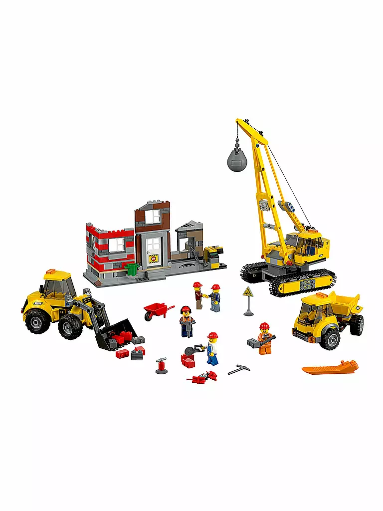 LEGO | CITY - Abriss Baustelle | transparent
