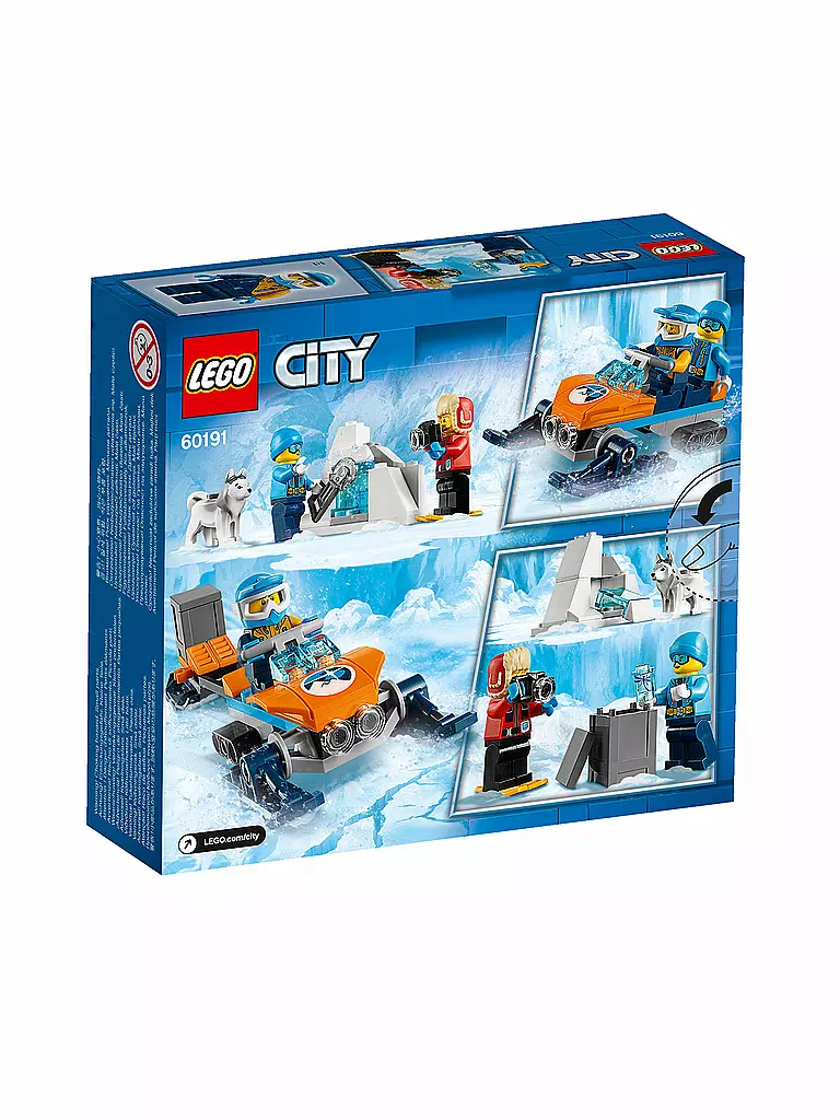 LEGO | City - Arktis Eisgleister 60190 | transparent
