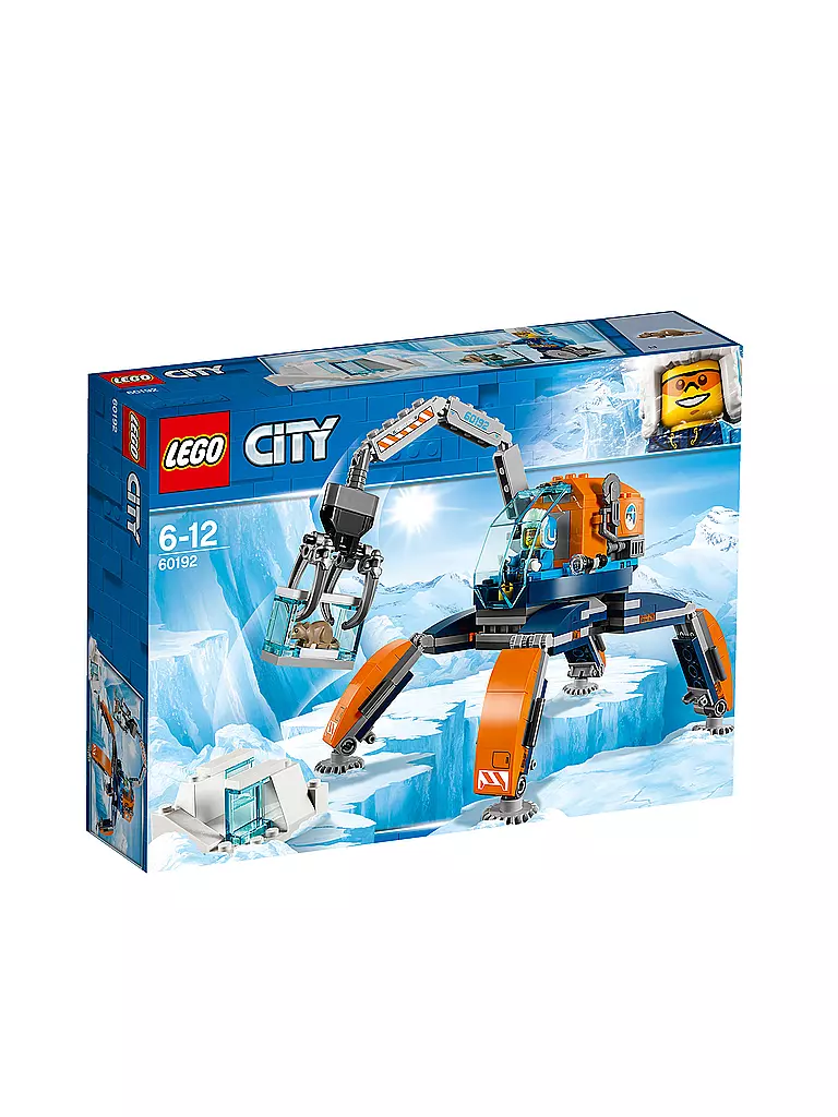 LEGO | City - Arktis Eiskran auf Stelzen 60192 | transparent