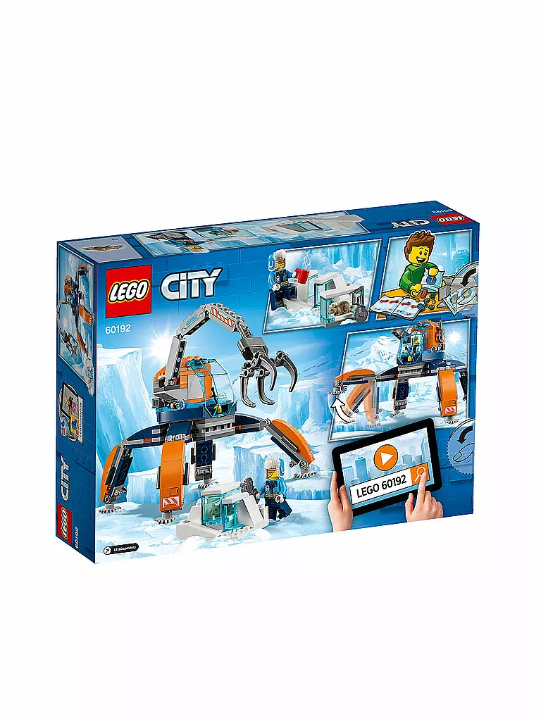 LEGO | City - Arktis Eiskran auf Stelzen 60192 | transparent