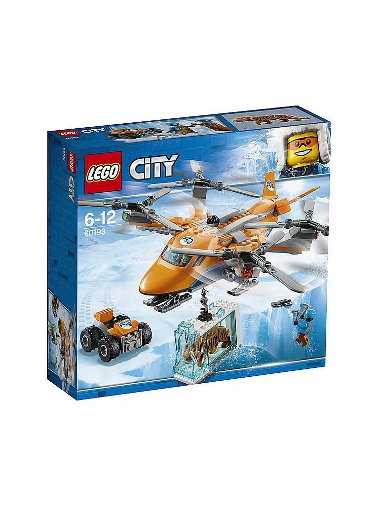 LEGO | City - Arktis Frachtflugzeug 60193 | transparent