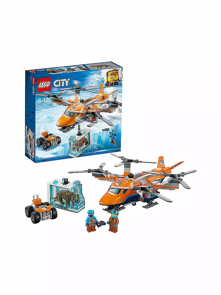 LEGO | City - Arktis Frachtflugzeug 60193 | transparent