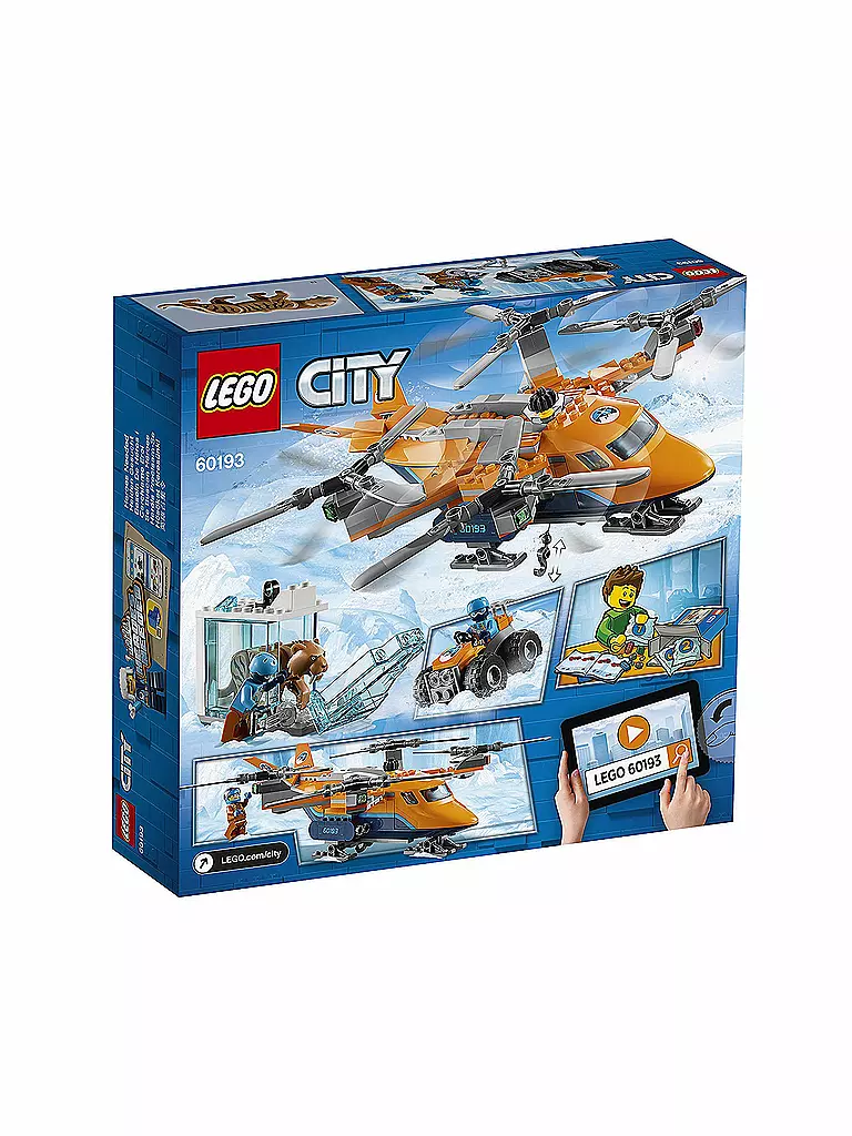 LEGO | City - Arktis Frachtflugzeug 60193 | transparent