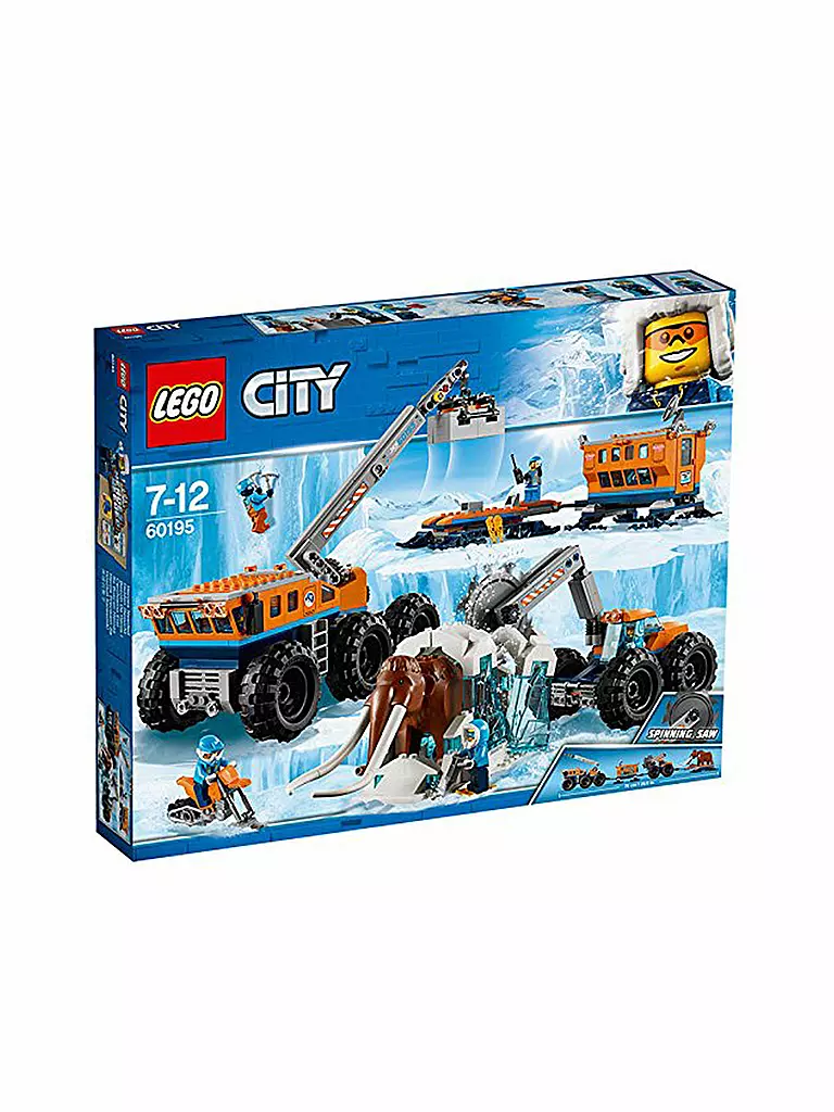 LEGO | City - Arktis Mobile Forschungsstation 60195 | transparent