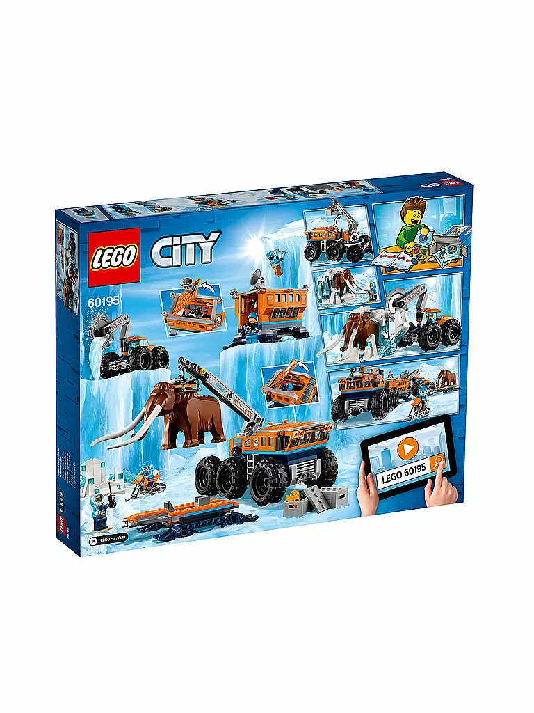 LEGO | City - Arktis Mobile Forschungsstation 60195 | transparent