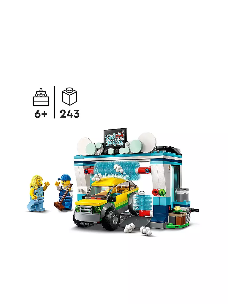 LEGO | City - Autowaschanlage 60362 | keine Farbe