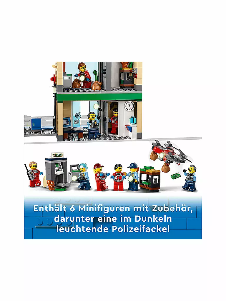 LEGO | City - Banküberfall mit Verfolgungsjagd 60317 | keine Farbe