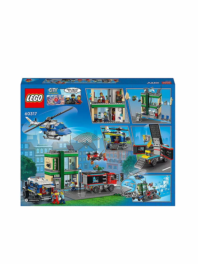 LEGO | City - Banküberfall mit Verfolgungsjagd 60317 | keine Farbe