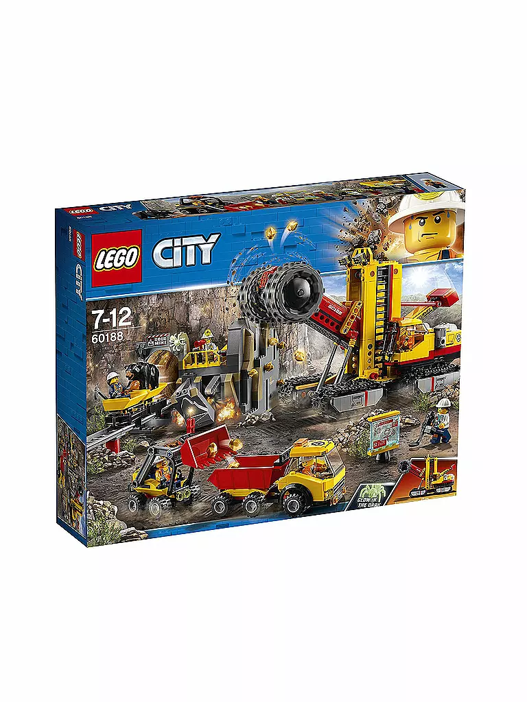 LEGO | City - Bergbauprofis - Bergbauprofis an der Abbaustätte 60188 | transparent