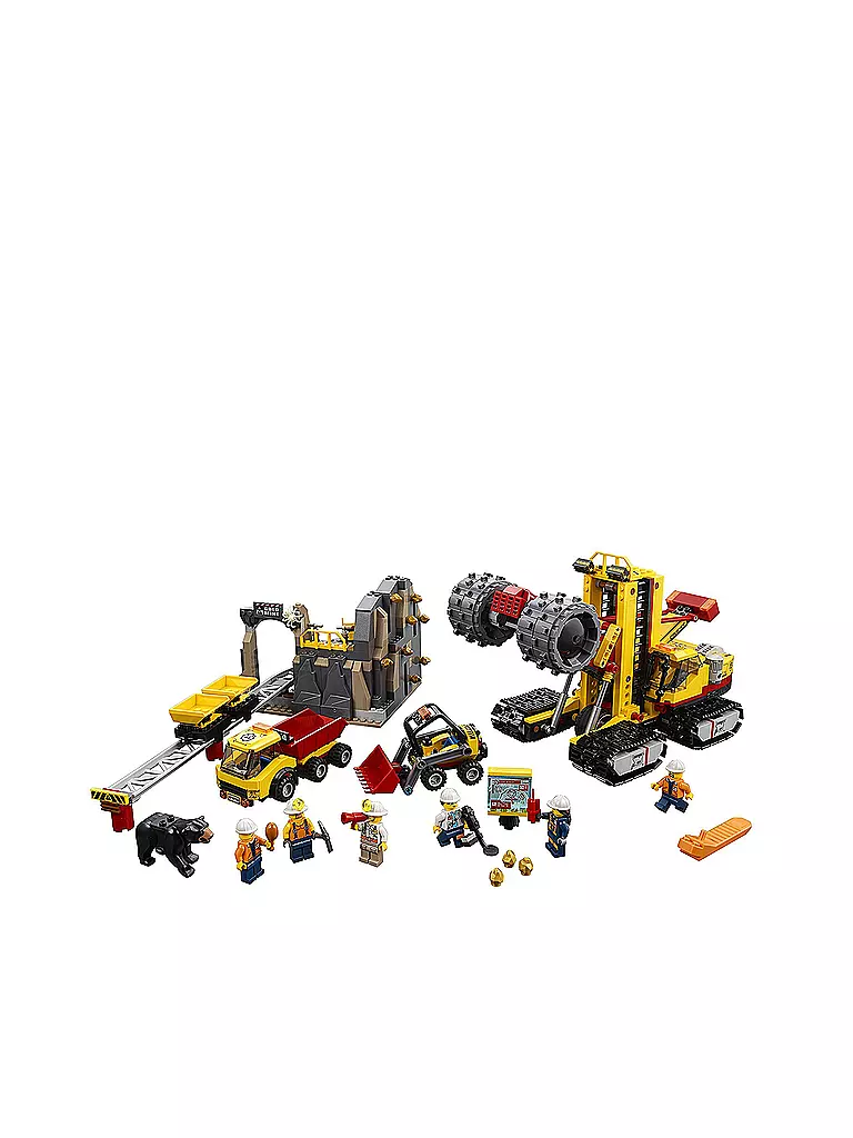 LEGO | City - Bergbauprofis - Bergbauprofis an der Abbaustätte 60188 | transparent