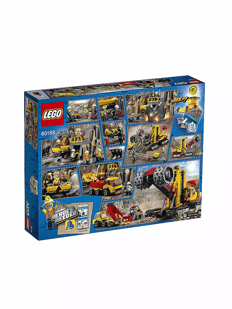 LEGO | City - Bergbauprofis - Bergbauprofis an der Abbaustätte 60188 | transparent