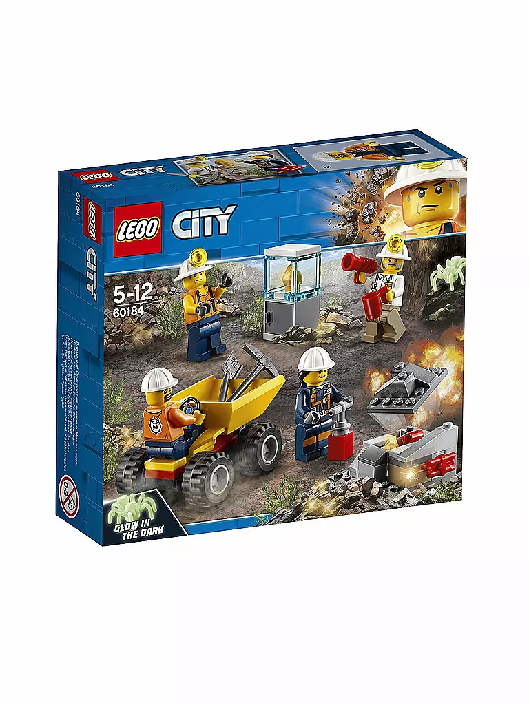 LEGO | City - Bergbauprofis Bergbauteam 60184 | transparent