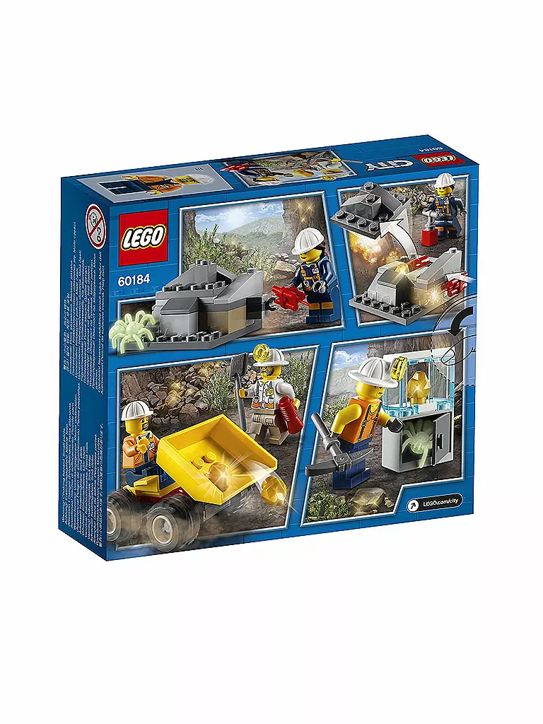LEGO | City - Bergbauprofis Bergbauteam 60184 | transparent
