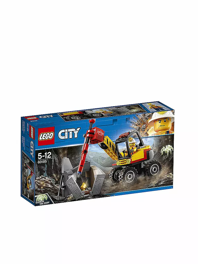 LEGO | City - Bergbauprofis Power-Spalter 60185 | transparent