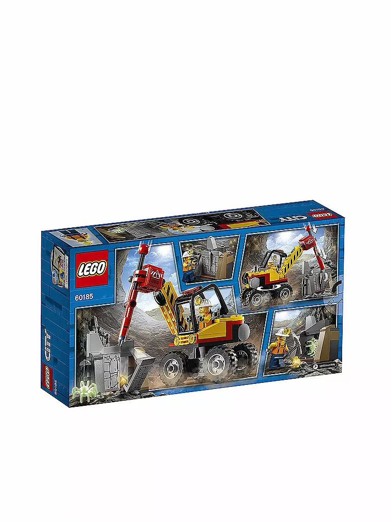 LEGO | City - Bergbauprofis Power-Spalter 60185 | transparent