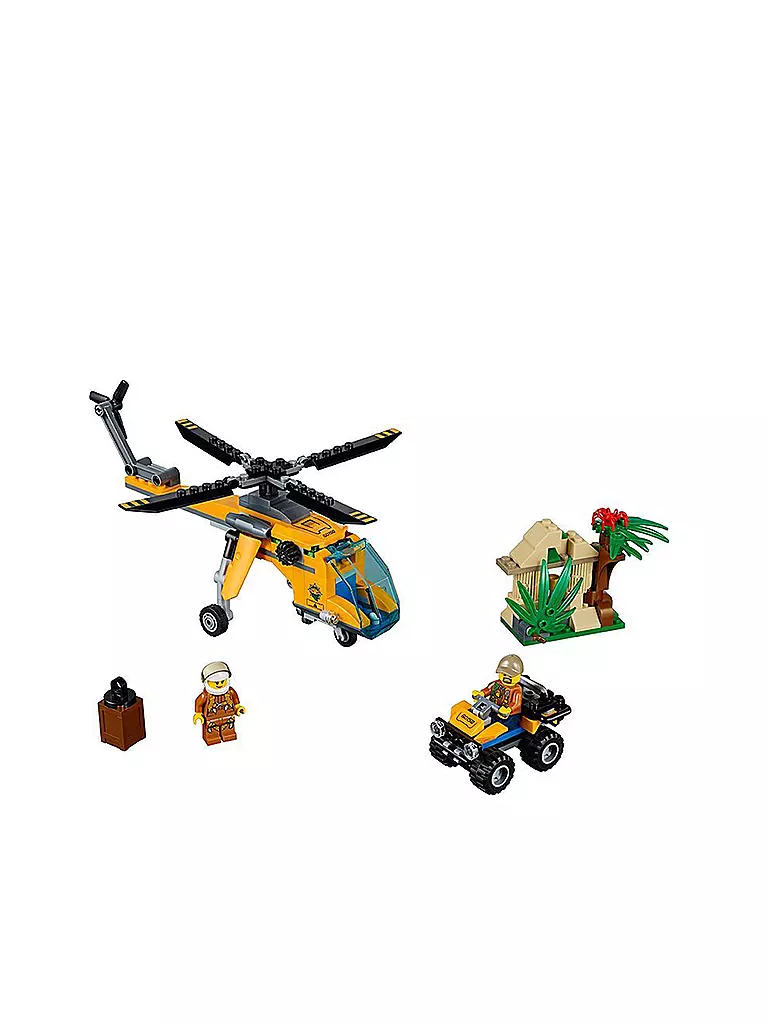 LEGO | City - Dschungel-Frachthubschrauber 60158 | 