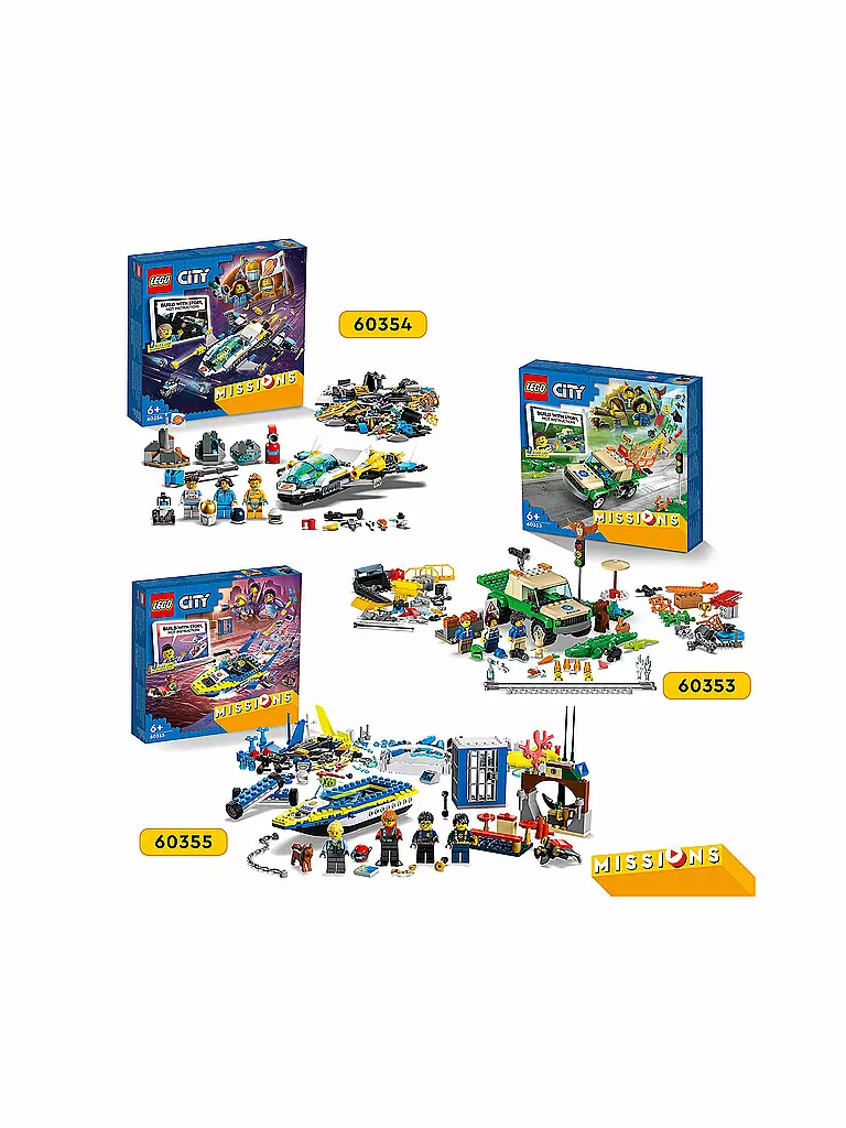 LEGO | City - Erkundungsmissionen im Weltraum 60354 | keine Farbe