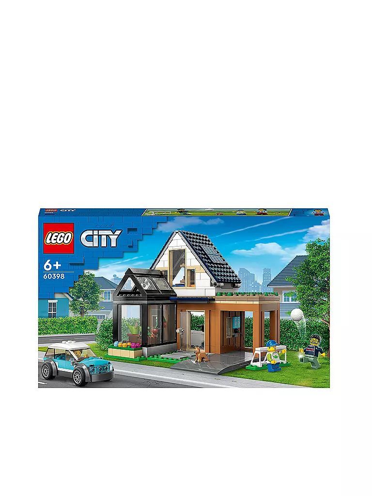 LEGO | City - Familienhaus mit Elektroauto 60398 | keine Farbe