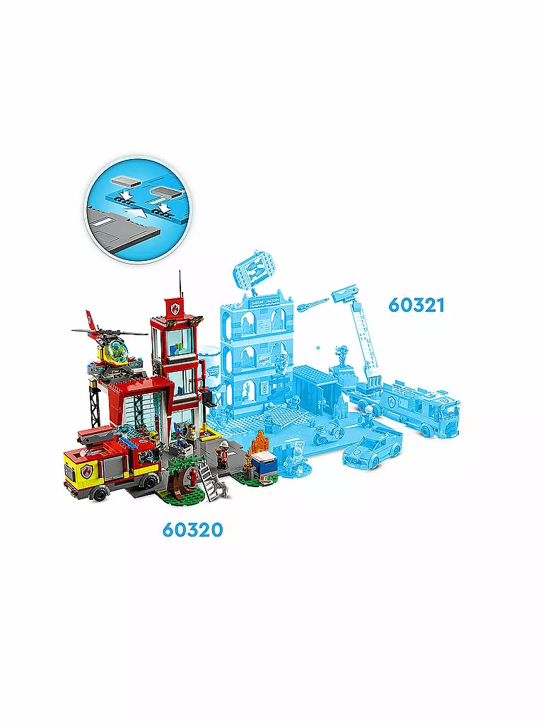 LEGO | City - Feuerwache 60320 | keine Farbe