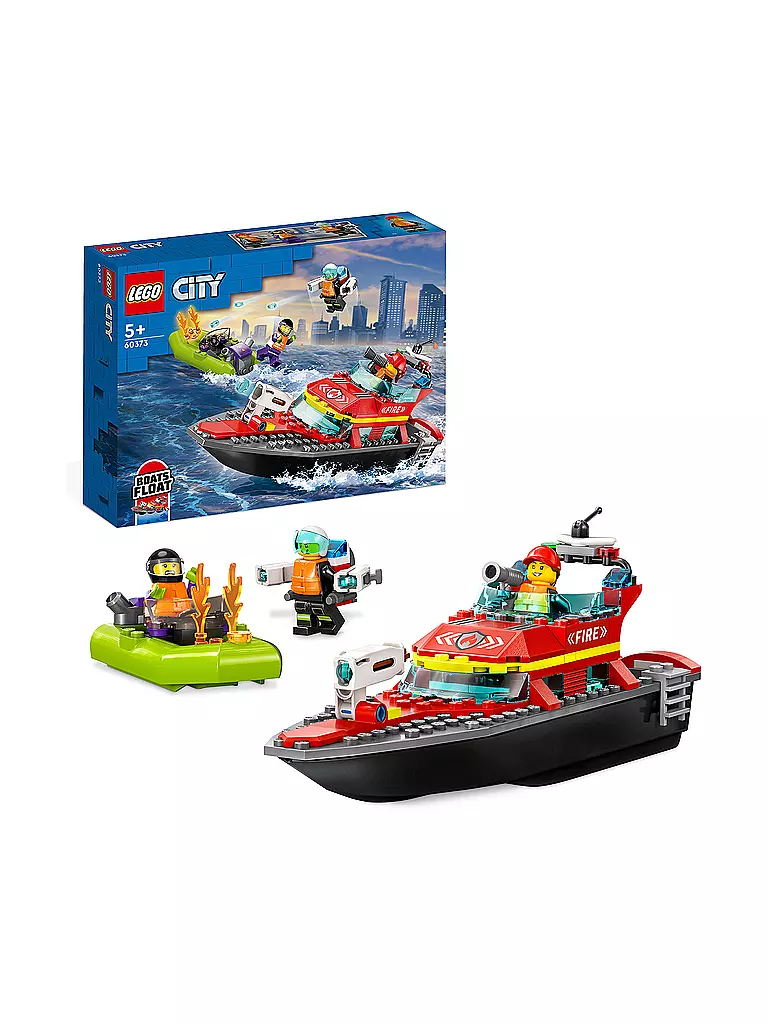 LEGO | City - Feuerwehrboot 60373 | keine Farbe