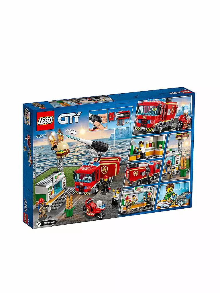 LEGO | City - Feuerwehreinsatz im Burger-Restaurant 60214 | keine Farbe