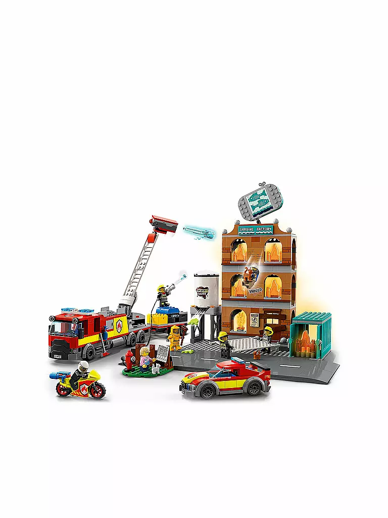 LEGO | City - Feuerwehreinsatz mit Löschtruppe 60321 | keine Farbe