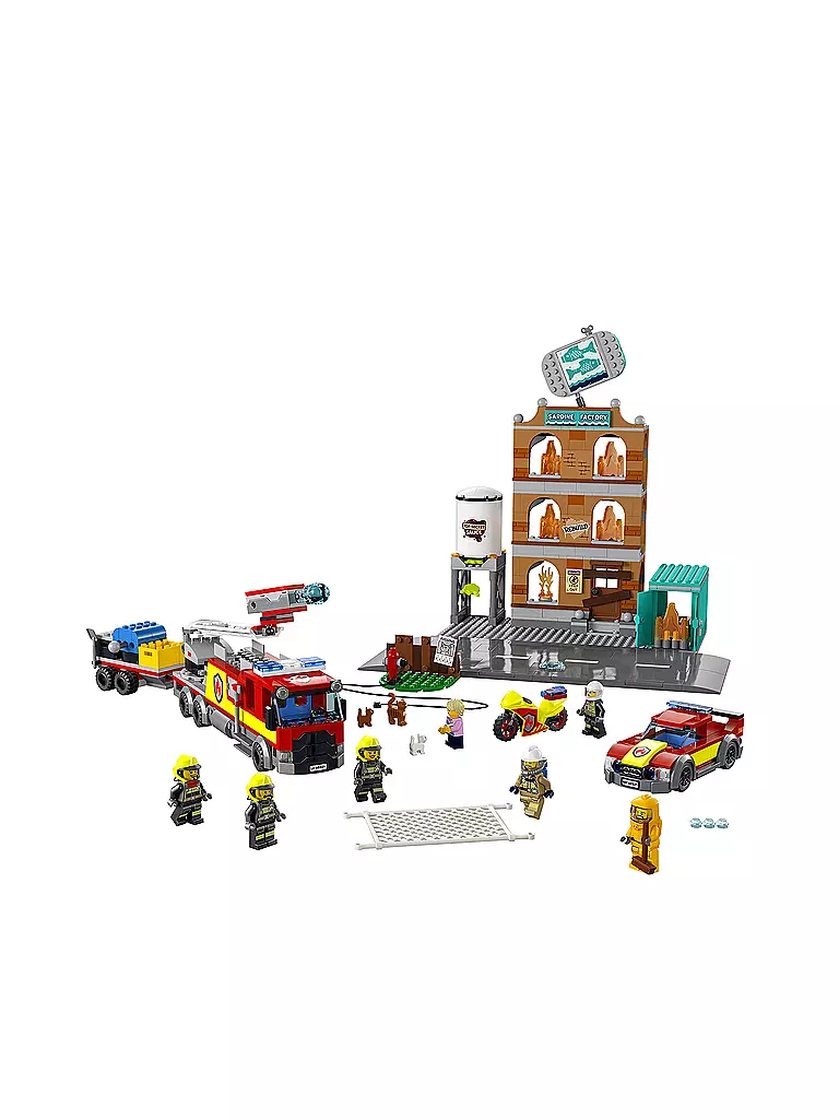 LEGO | City - Feuerwehreinsatz mit Löschtruppe 60321 | keine Farbe