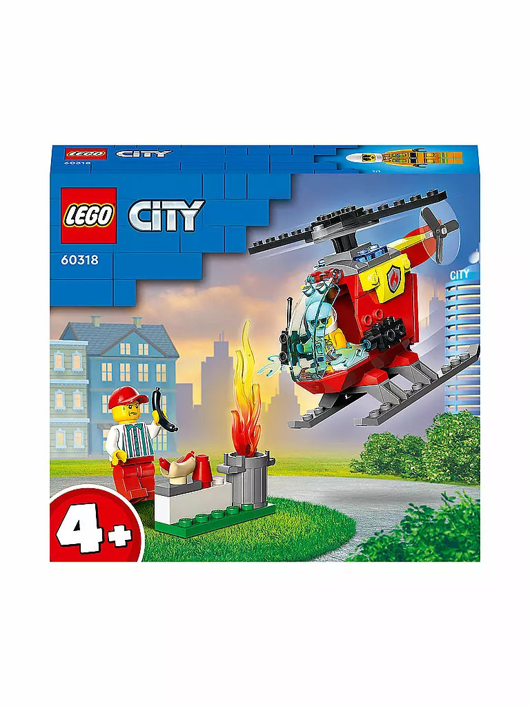 LEGO | City - Feuerwehrhubschrauber 60318 | keine Farbe