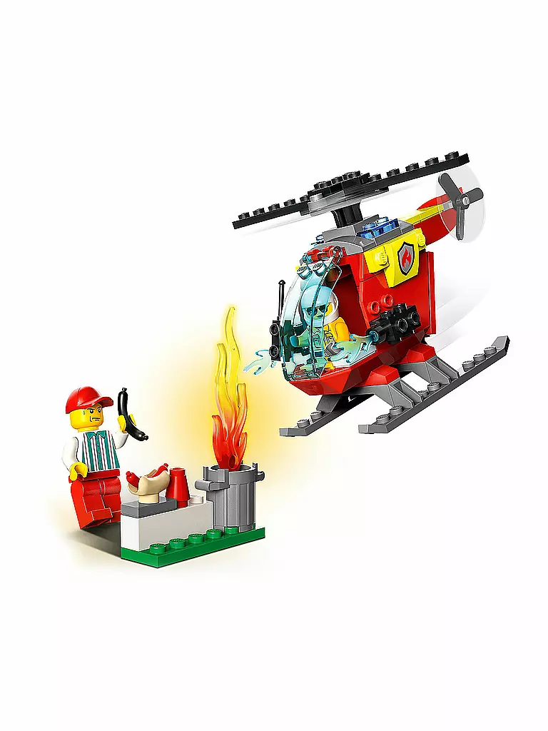 LEGO | City - Feuerwehrhubschrauber 60318 | keine Farbe