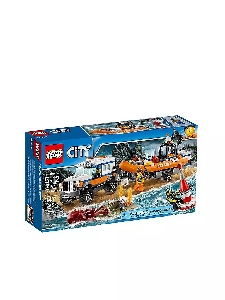 LEGO | City - Geländewagen mit Rettungsboot 60165 | 