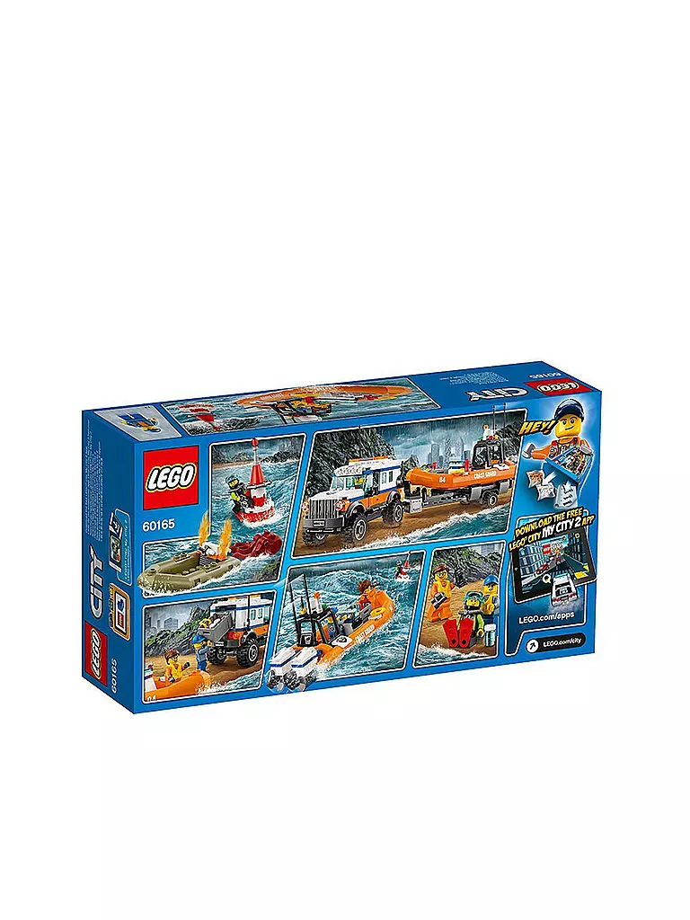 LEGO | City - Geländewagen mit Rettungsboot 60165 | 