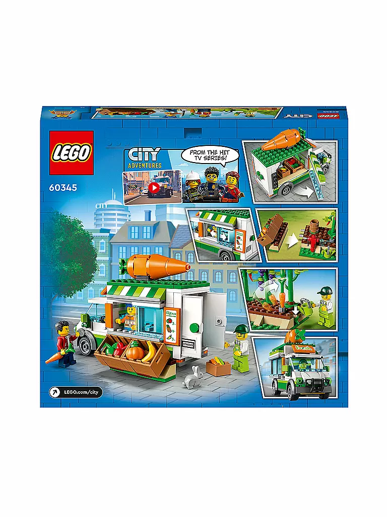 LEGO | City - Gemüse-Lieferwagen 60345 | keine Farbe