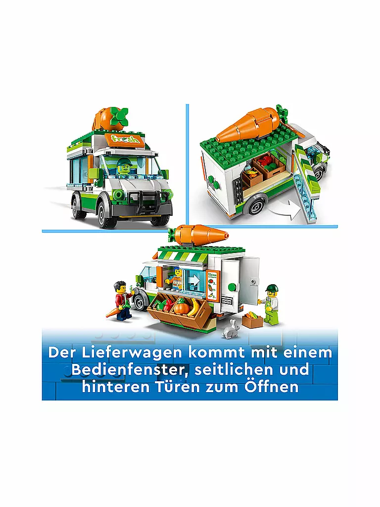 LEGO | City - Gemüse-Lieferwagen 60345 | keine Farbe