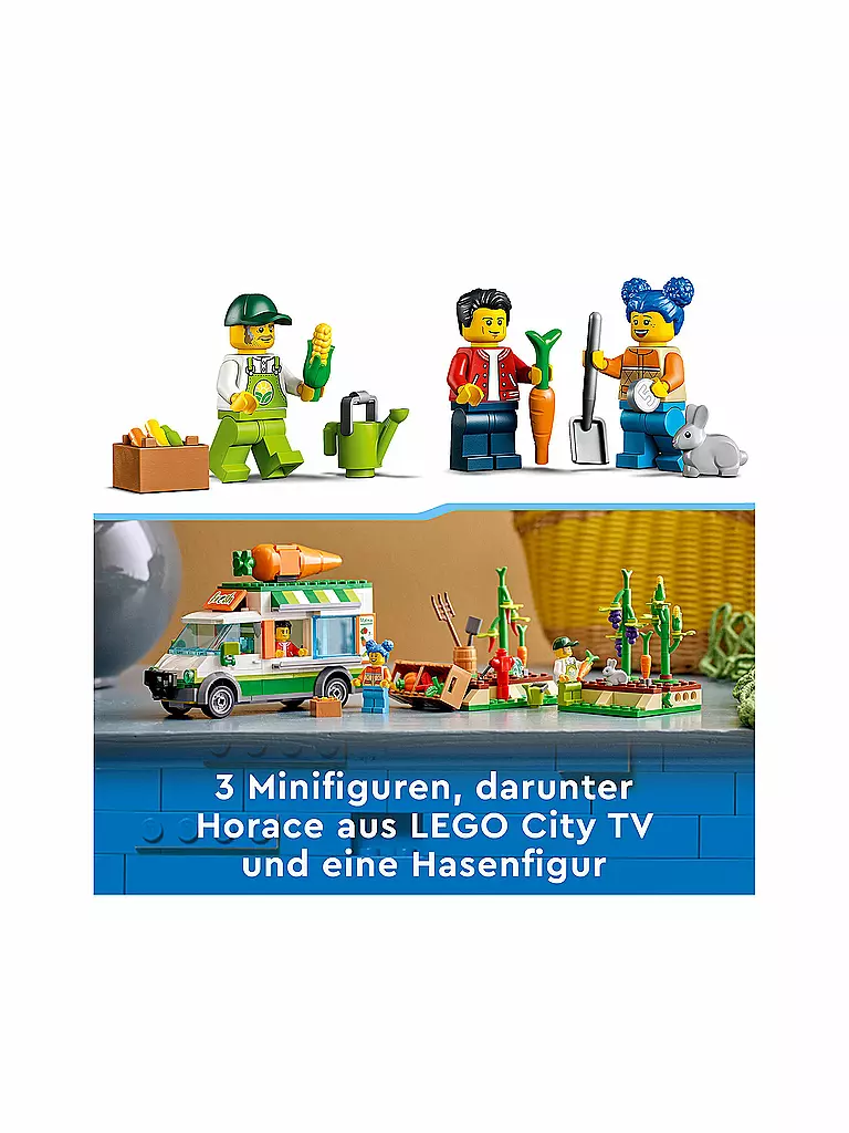 LEGO | City - Gemüse-Lieferwagen 60345 | keine Farbe