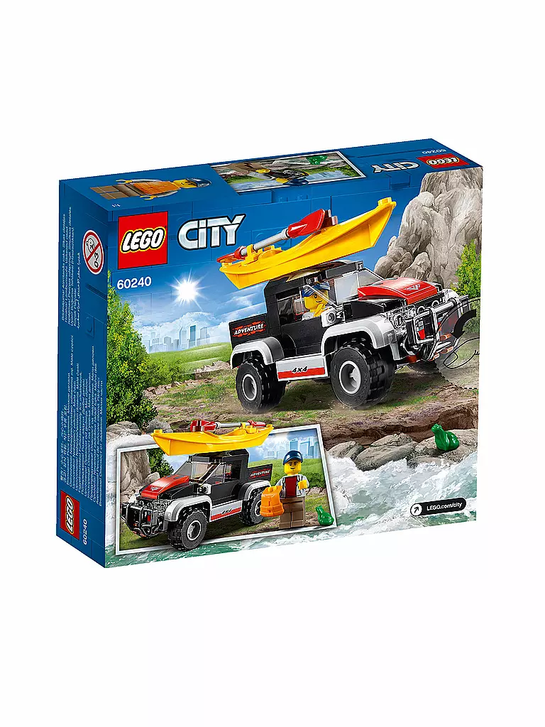 LEGO | City - Kajak-Abenteuer 60240 | transparent