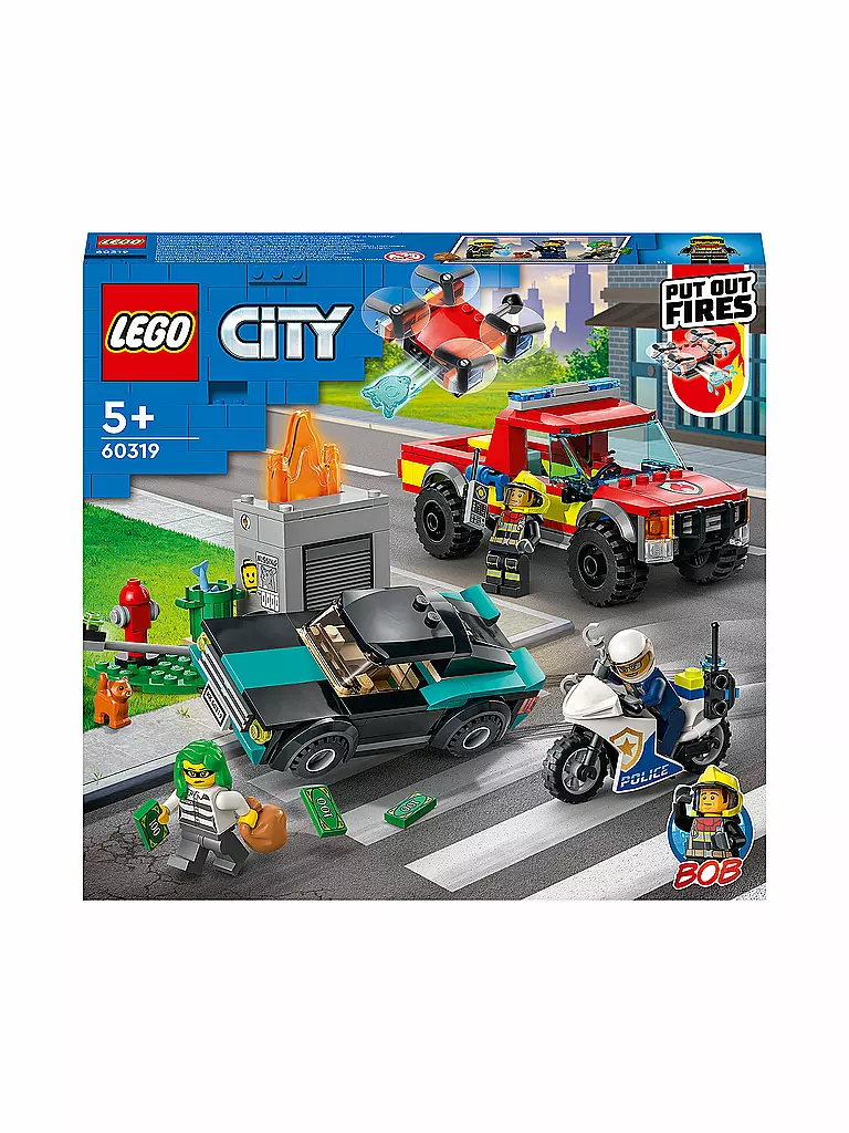 LEGO | City - Löscheinsatz und Verfolgungsjagd 60319 | keine Farbe