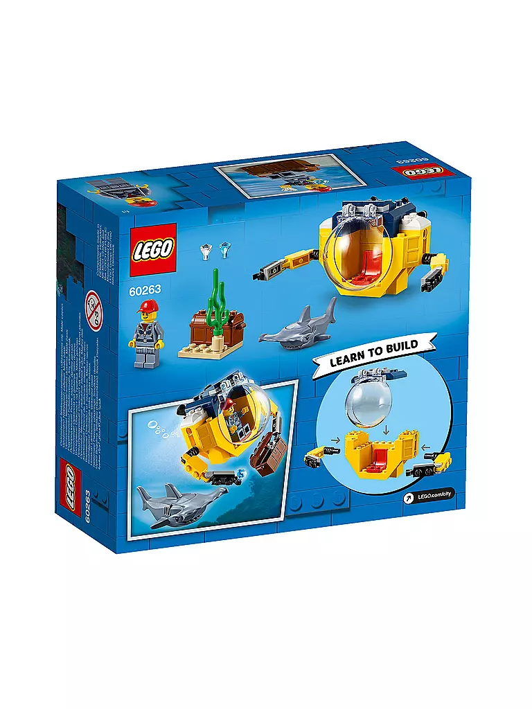 LEGO | City - Mini-U-Boot für Meeresforscher 60263 | keine Farbe