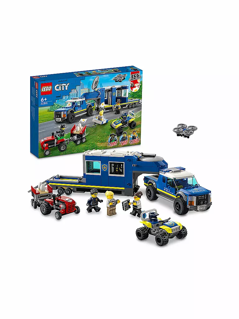 LEGO | City - Mobile Polizei-Einsatzzentrale 60315 | keine Farbe