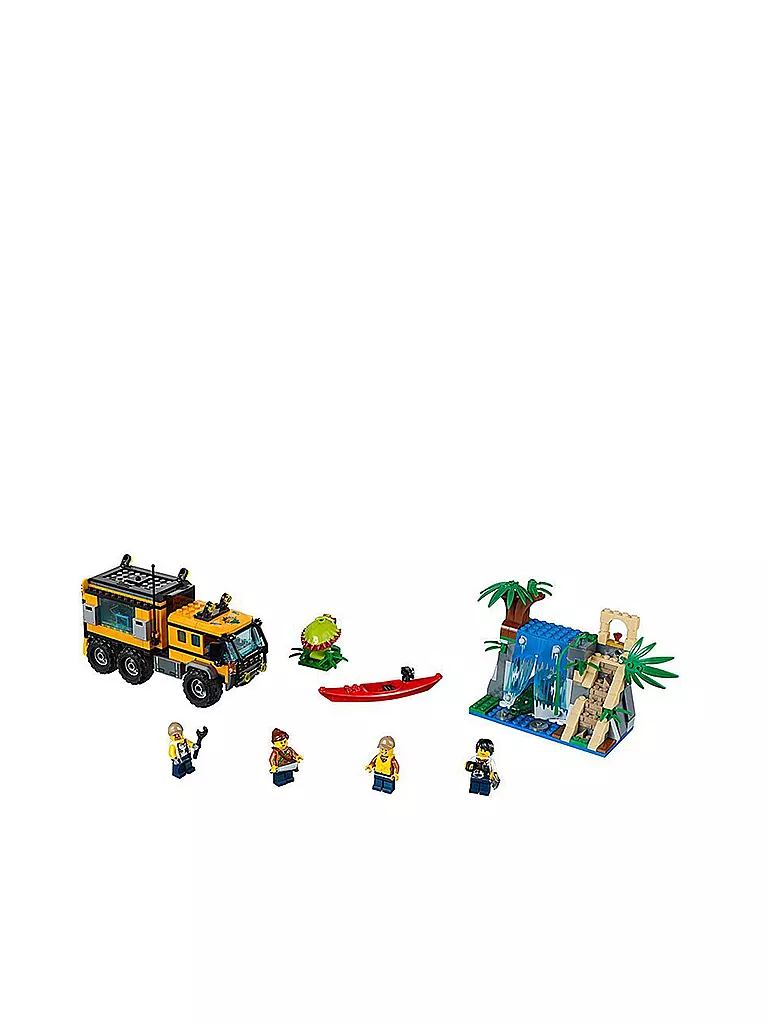 LEGO | City - Mobiles Dschungel-Labor 60160 | transparent