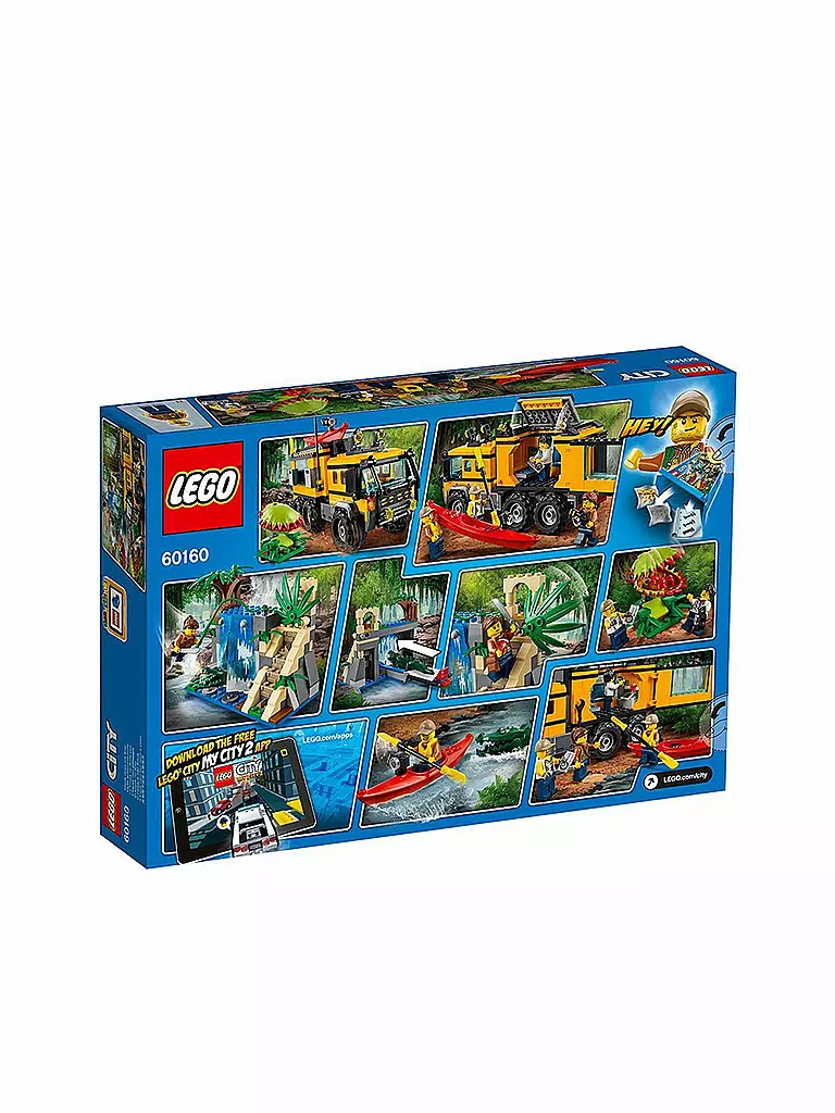 LEGO | City - Mobiles Dschungel-Labor 60160 | transparent