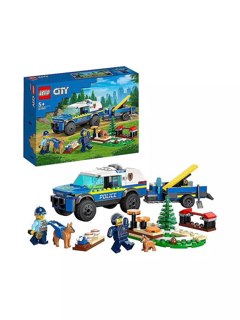 LEGO | City - Mobiles Polizeihunde-Training 60369 | keine Farbe