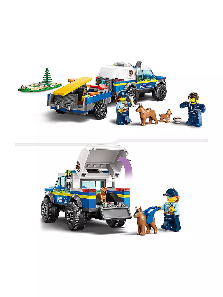 LEGO | City - Mobiles Polizeihunde-Training 60369 | keine Farbe