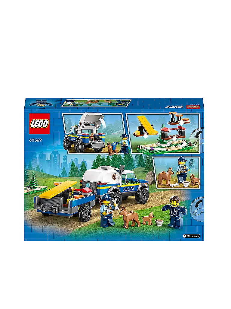 LEGO | City - Mobiles Polizeihunde-Training 60369 | keine Farbe