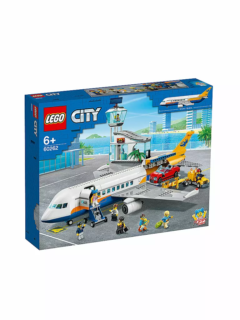 LEGO | City - Passagierflugzeug 60262 | keine Farbe